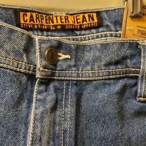 Y2K Skater Mens Carpenter Jeans Red Star Denim 38 X34 NWT Steve & Barry’s